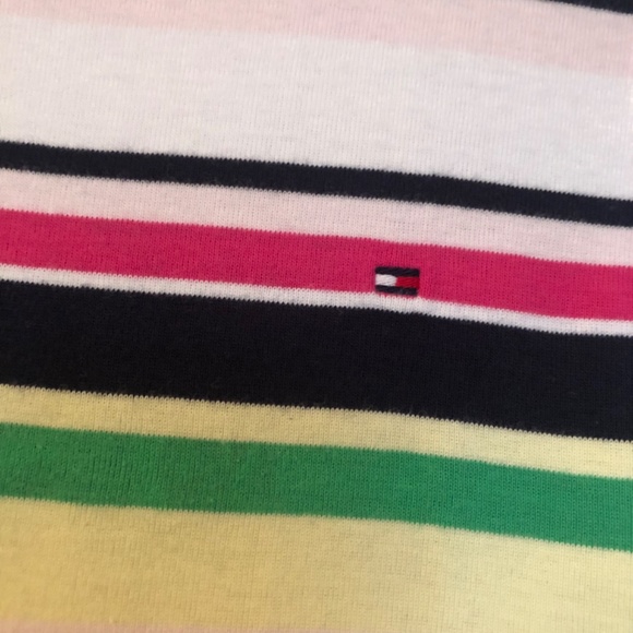New Tommy Hilfiger Multi Color Stripped Tank Style Dress - Picture 3 of 3